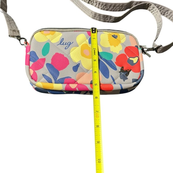 🔵 Lug Coupe XL Matte Luxe Wildflower Print Multi Use Crossbody Bag - Picture 12 of 12